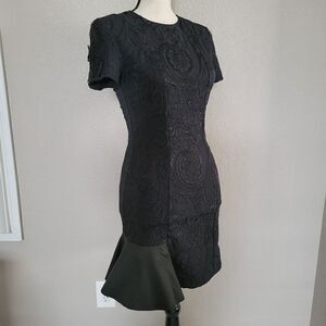 AMEN Embellished Black dress size 40 4 S